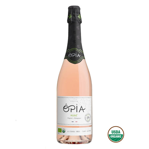 Opia Organic Rosé Sparkling Non-Alcoholic Wine